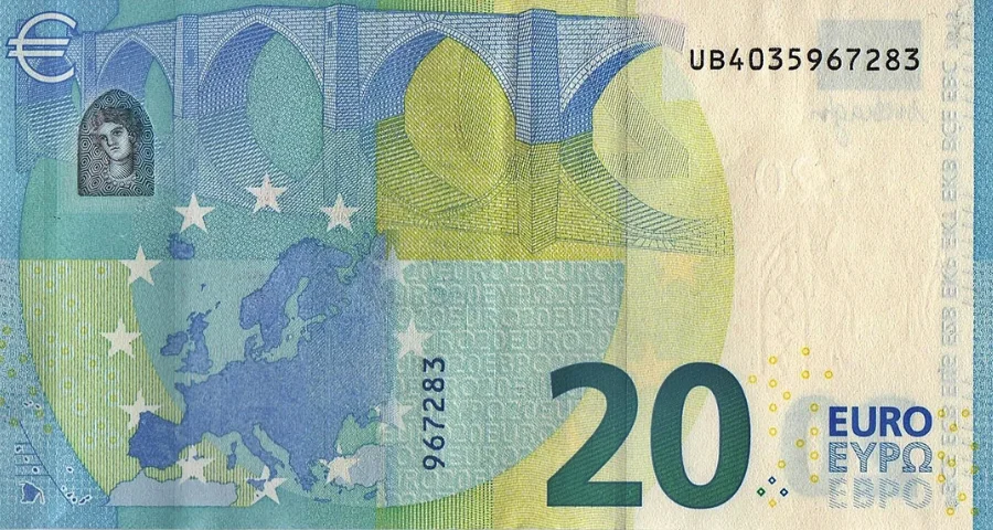 20s Note Detail